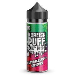 Moreish Puff Candy - Anguria e ciliegia - Liquido 100/120 ml (Shortfill) Moreish Puff Candy - Anguria e ciliegia - Liquido 100/120 ml (Shortfill)