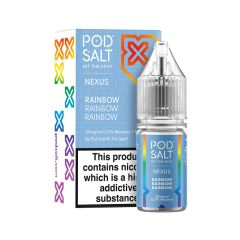 Pod Salt Nexus - Rainbow - 10ml Liquid (Nik-Salz) Pod Salt Nexus - Rainbow - 10ml Liquid (Nik-Salz)