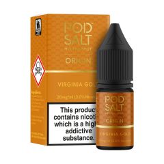 Pod Salt - Virginia Gold - 10ml Liquid (20mg Nik-Salz) Pod Salt - Virginia Gold - 10ml Liquid (20mg Nik-Salz)