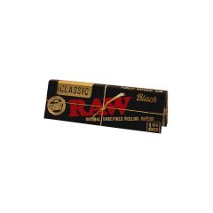Raw - Cartine Classiche Nere 1¼ Extra Fini Raw - Cartine Classiche Nere 1¼ Extra Fini