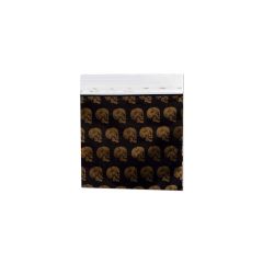 Schnellverschlussbeutel Skull 50x50mm 100Stk Schnellverschlussbeutel Skull 50x50mm 100Stk