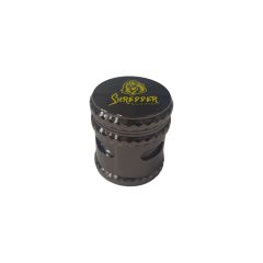 Shredder - Grinder - Titanium Finish Side Window (1.5") - Gunmetal Black Shredder - Grinder - Titanium Finish Side Window (1.5") - Gunmetal Black