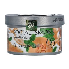 Social Smoke - Cantaloupe Chill - 100g - Tabacco per shisha Social Smoke - Cantaloupe Chill - 100g - Tabacco per shisha