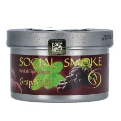 Social Smoke - Grape Chill - 250g - Tabacco per shisha Social Smoke - Grape Chill - 250g - Tabacco per shisha