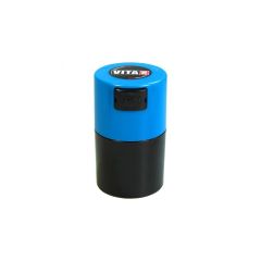 Tightpac - Vitavac Vakuum-Container 0,06L/20g - Schwarz/Hellblau Tightpac - Vitavac Vakuum-Container 0,06L/20g - Schwarz/Hellblau