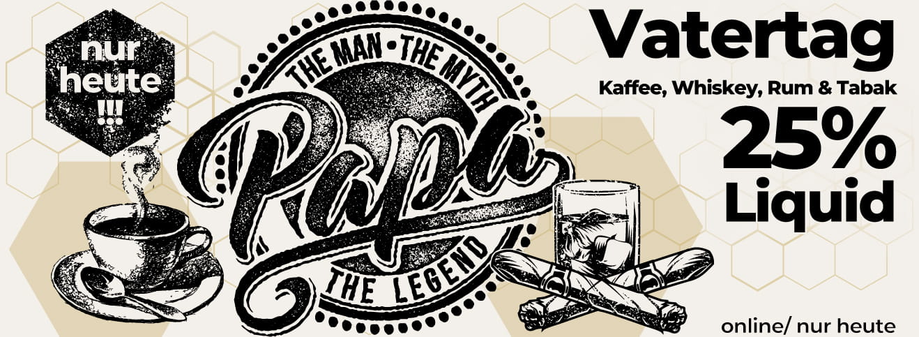 vape liquid Liquide sale aktion vatertag vape dampfi whiskey rum kaffe tabak nikotin shortfill