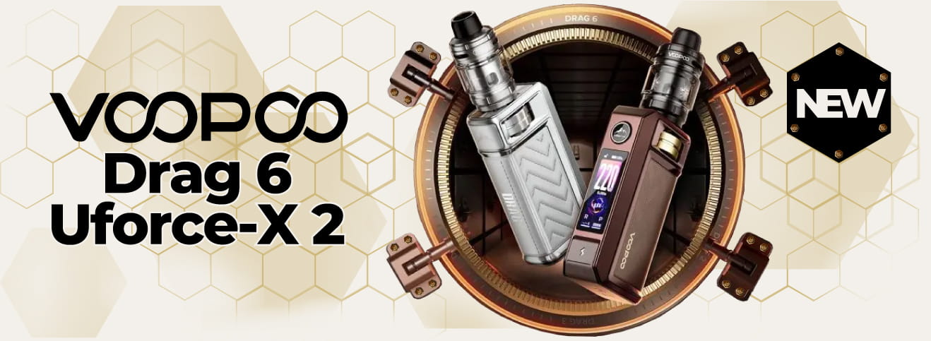 vape kit set voopoo Drag 6 DL 80w