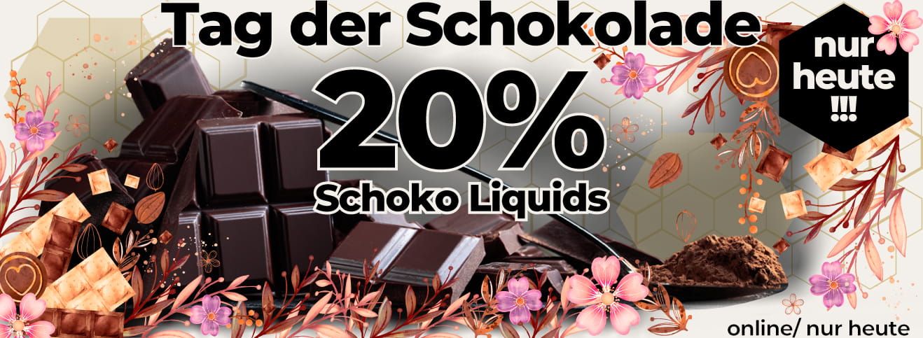 vape liquid Liquide schokolade choco sale aktion