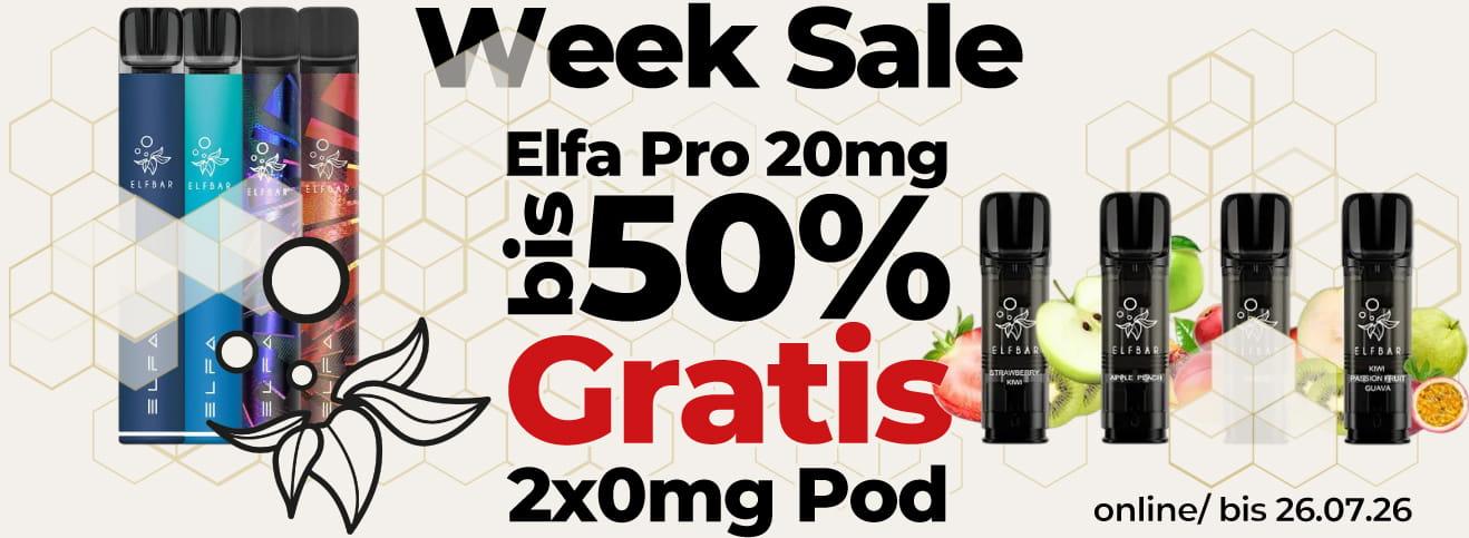vape kit set elfbar elf bar elfa pro podset podkit disposable einweg e-zigarette nikotin