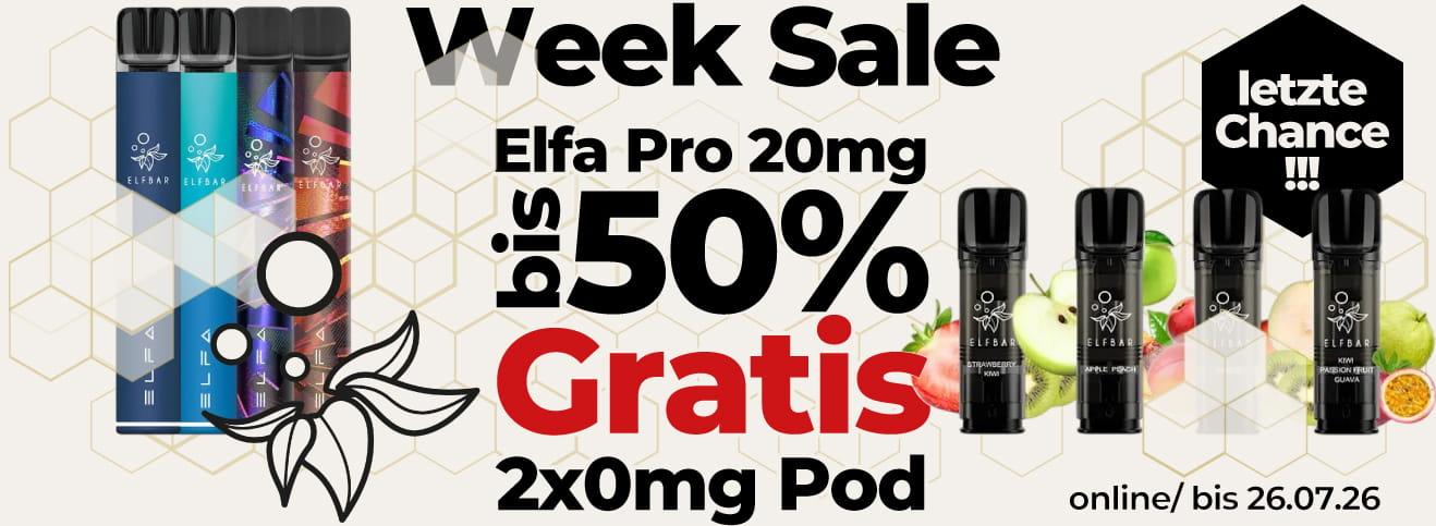 vape kit set elfbar elf bar elfa pro podset podkit pod disposable einweg e-zigarette nikotin