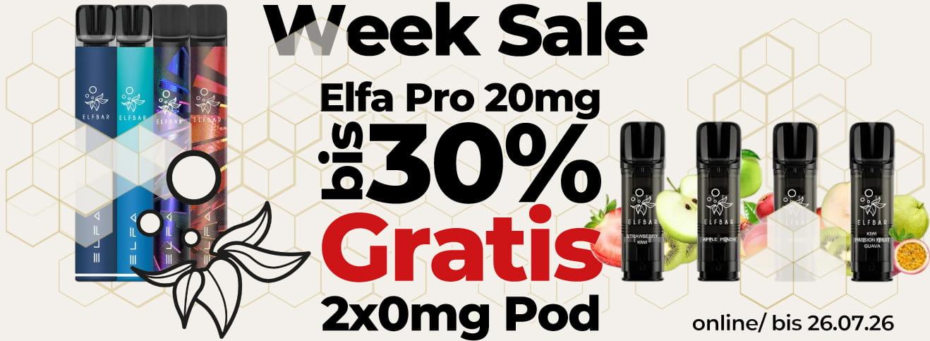 vape kit set elfbar elf bar elfa pro podset podkit disposable einweg e-zigarette nikotin