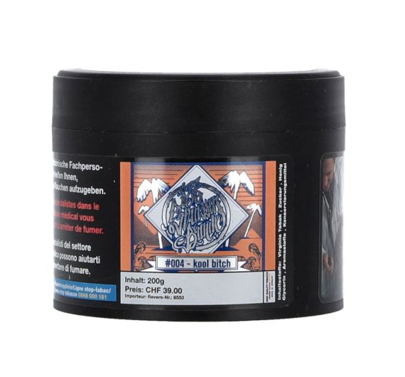 187 Strassenbande - #04 Kool Bitch - 200g - Shisha Tabak 187 Strassenbande - #04 Kool Bitch - 200g - Shisha Tabak