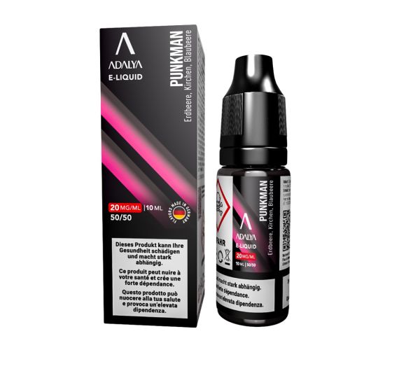 Adalya - Punkman - 10ml Liquid (20mg Nik-Salz) Adalya - Punkman - 10ml Liquid (20mg Nik-Salz)