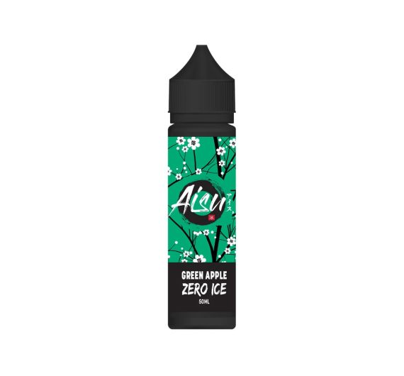 Aisu ZAP! Juice ZERO ICE - Green Apple - 50/60ml Liquid (Shortfill)