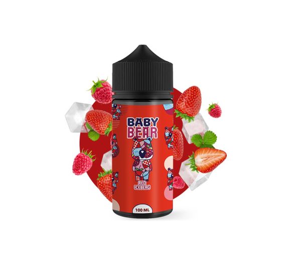 Baby Bear - Red Iceberg - 100ml Liquid (Shortfill) Baby Bear - Red Iceberg - 100ml Liquid (Shortfill)