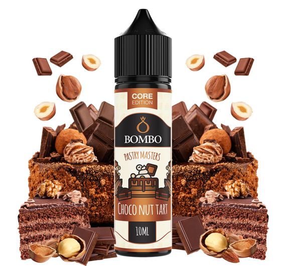 Bombo Pastry Masters - Choco Nut Tart - 10/60ml Longfill Aroma Bombo Pastry Masters - Choco Nut Tart - 10/60ml Longfill Aroma