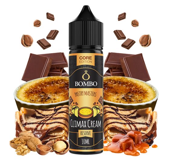 Bombo Pastry Masters - Climax Cream - 10/60ml Longfill Aroma