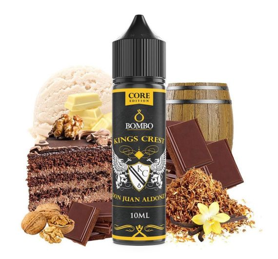 Bombo x Kings Crest Don Juan - Aldonza - 10/60ml Longfill Aroma Bombo x Kings Crest Don Juan - Aldonza - 10/60ml Longfill Aroma