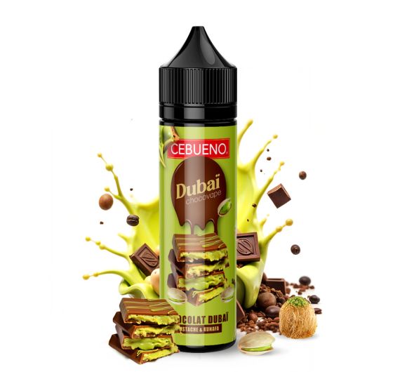 Cebueno - Dubai Chocovape - 50/70ml Liquid (Shortfill) Cebueno - Dubai Chocovape - 50/70ml Liquid (Shortfill)