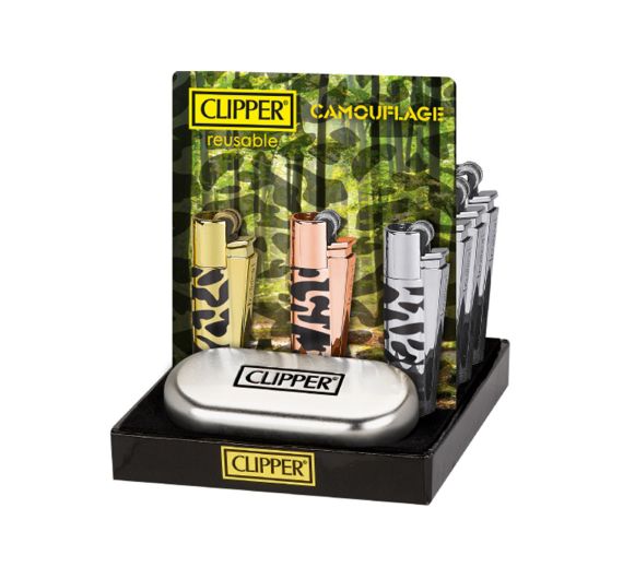 Clipper Classic - Metallfeuerzeug CAMOUFLAGE Clipper Classic - Metallfeuerzeug CAMOUFLAGE