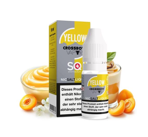 Crossbow - Yellow - 10ml Liquid (20mg Nik-Salz) Crossbow - Yellow - 10ml Liquid (20mg Nik-Salz)