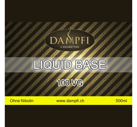 Dampfi Liquid Base - 500 ml - 100 VG 500 ml 100 VG