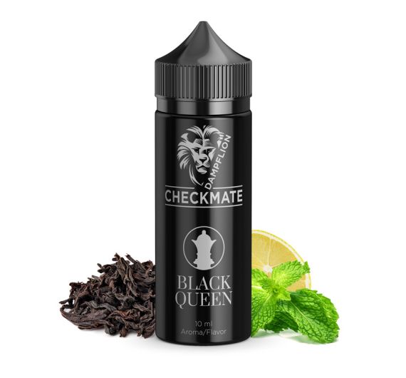 Dampflion Checkmate - Black Queen - 10/120ml Liquid (Longfill)
