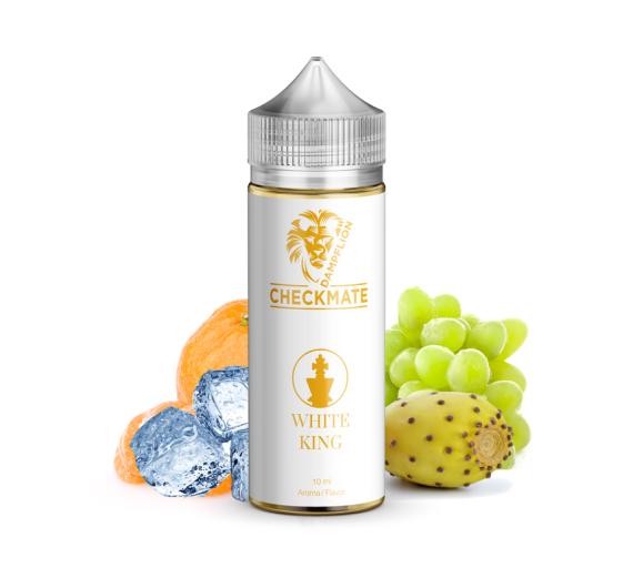 Dampflion Checkmate - White King - 10/120ml Liquid (Longfill)