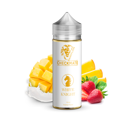 Dampflion Checkmate - White Knight - 10/120ml Liquid (Longfill) Dampflion Checkmate - White Knight - 10/120ml Liquid (Longfill)
