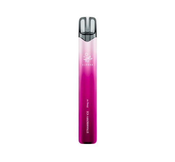 Elf Bar 1000s - NS20mg - Einweg Pod Strawberry Ice Elf Bar 1000s - NS20mg - Einweg Pod Strawberry Ice