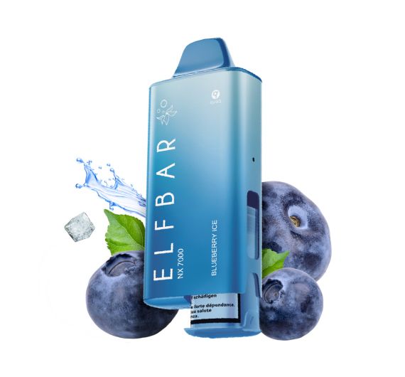 Elfbar Nx 7000 - 20mg - Hybrid System Blueberry Ice