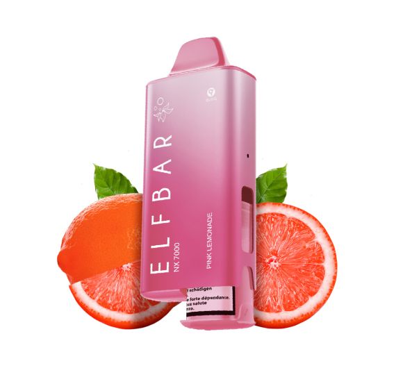 Elfbar Nx 7000 - 20mg - Hybrid System Pink Lemonade