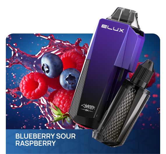 Elux Cyberover 6K - 20mg - Hybrid System Blueberry Sour Raspberry Elux Cyberover 6K - 20mg - Hybrid System Blueberry Sour Raspberry