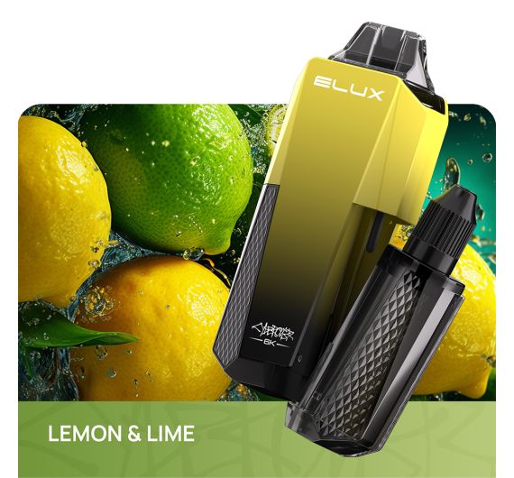 Elux Cyberover 6K - 20mg - Hybrid System Lemon & Lime Elux Cyberover 6K - 20mg - Hybrid System Lemon & Lime