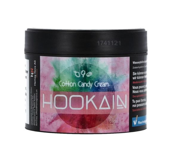 Hookain - Cotton Candy Cream - 200g - Shisha Tabak Hookain - Cotton Candy Cream - 200g - Shisha Tabak