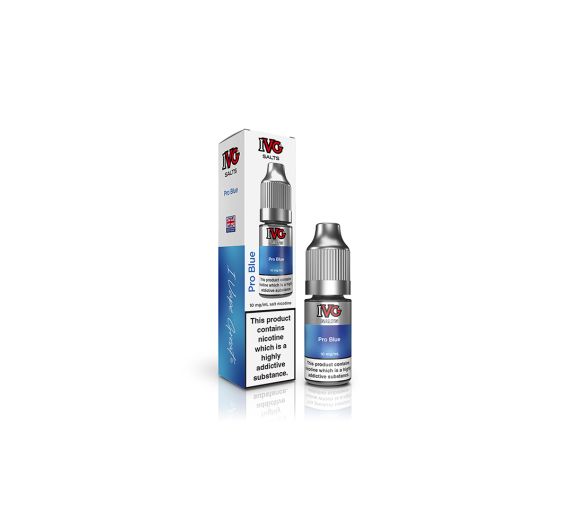 IVG Salt - Pro Blue - 10ml Liquid (Nik-Salz) IVG Salt - Pro Blue - 10ml Liquid (Nik-Salz)