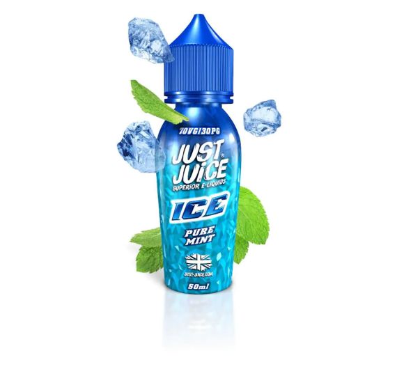 Just Juice Ice - Pure Mint - 50/60ml Liquid (Shortfill)