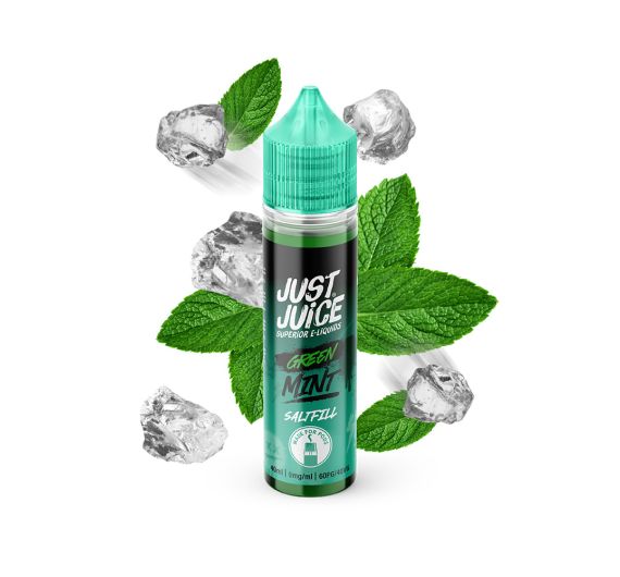Just Juice Mint Saltfill - Green Mint - 40/60ml Liquid (Shortfill) Just Juice Mint Saltfill - Green Mint - 40/60ml Liquid (Shortfill)