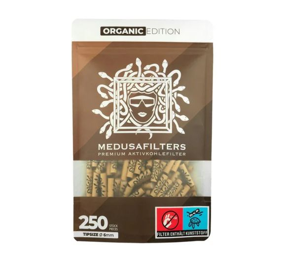 Medusafilters - Aktivkohlefilter Organic 250Stk