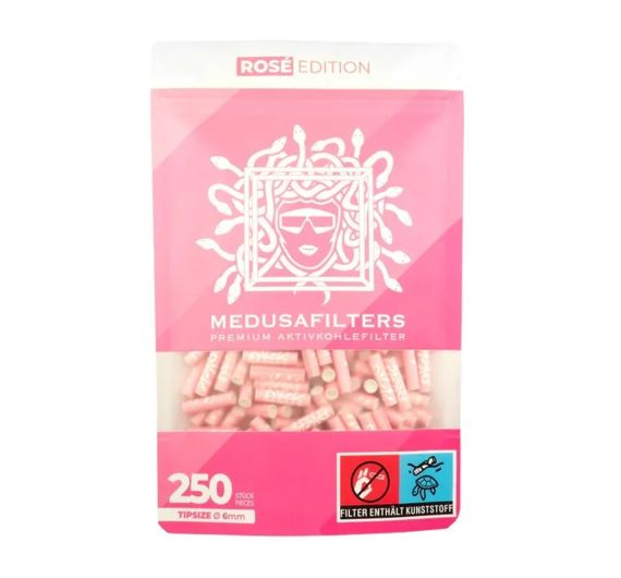 Medusafilters - Aktivkohlefilter Rosé 250Stk