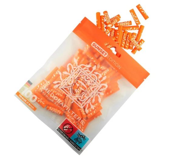Medusafilters - Aktivkohlefilter Sunset 100Stk