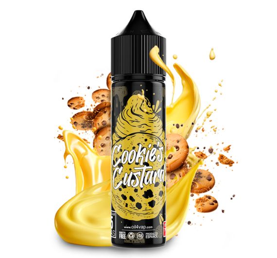 Oil4Vap O4V - Cookie Custard - 16/60ml Longfill Aroma