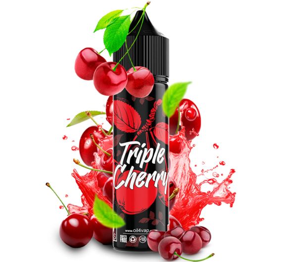 Oil4Vap O4V - Triple Cherry - 16/60ml Longfill Aroma