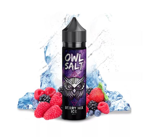 OWL Salt - Berry Mix Ice - 10/60ml Longfill Aroma OWL Salt - Berry Mix Ice - 10/60ml Longfill Aroma