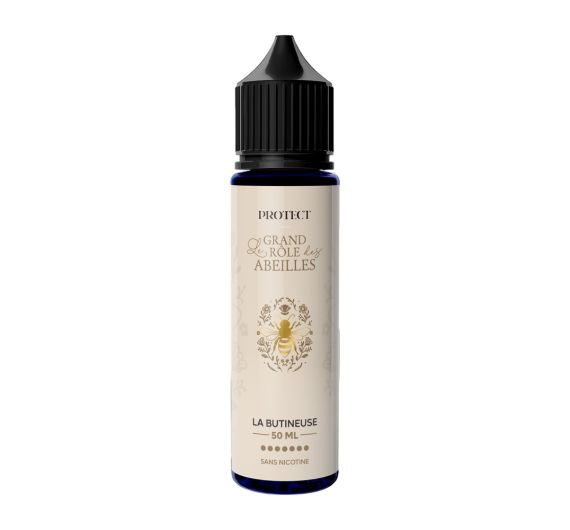 Protect Le Grand Rôle des Abeilles - La Butineuse - 50/75ml Liquid (Shortfill) Protect Le Grand Rôle des Abeilles - La Butineuse - 50/75ml Liquid (Shortfill)