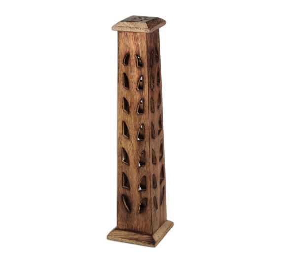 Räucherstäbchenhalter aus Mangoholz - 7