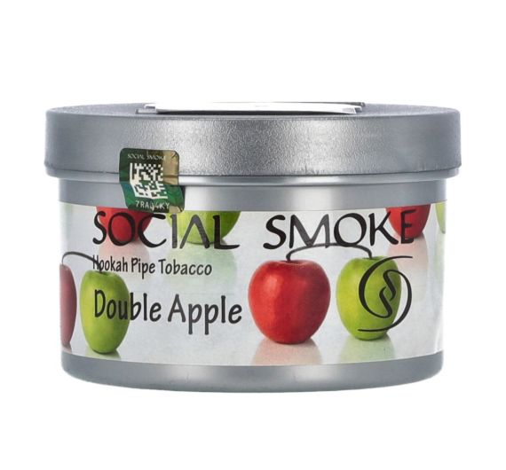 Social Smoke - Double Apple - 250g - Shisha Tabak Social Smoke - Double Apple - 250g - Shisha Tabak