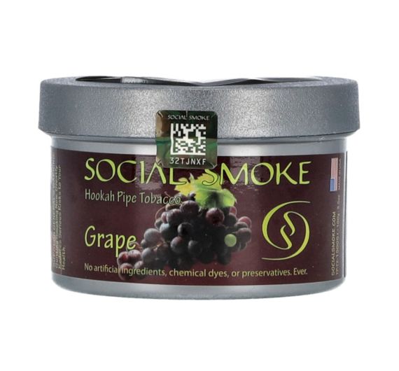 Social Smoke - Grape - 100 g - Shisha Tabak Social Smoke - Grape - 100 g - Shisha Tabak
