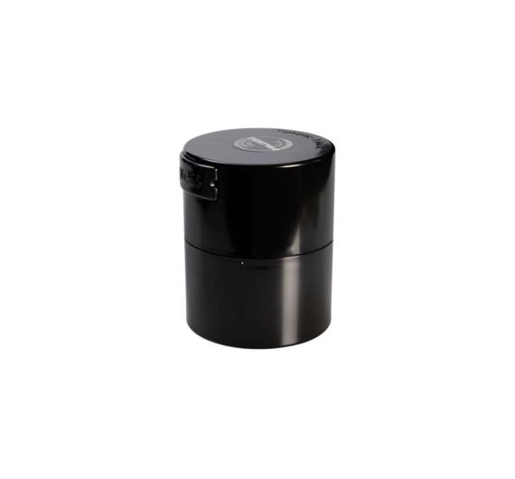 Tightpac - Minivac Vakuum-Container 0,12L/40g - Schwarz/Schwarz Tightpac - Minivac Vakuum-Container 0,12L/40g - Schwarz/Schwarz
