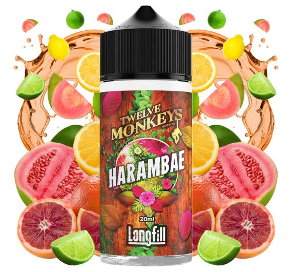 Twelve Monkeys Classic - Harambae - 20/120ml Longfill Aroma
